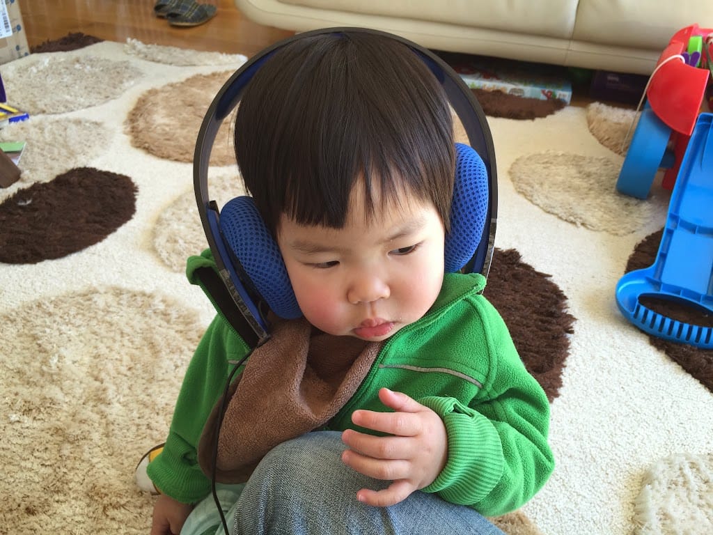 1Y6Ms Listening to the music