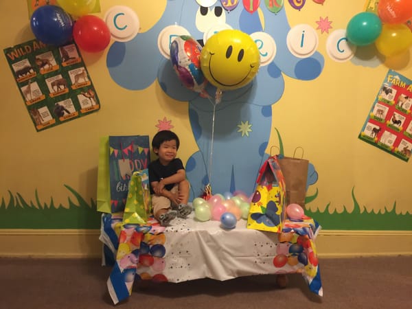 Cedric turned 3 三歲了！